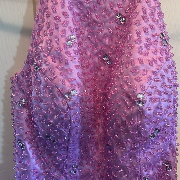 Purple beaded and Tulle party dress. Worn once. - Picture 4 of 7